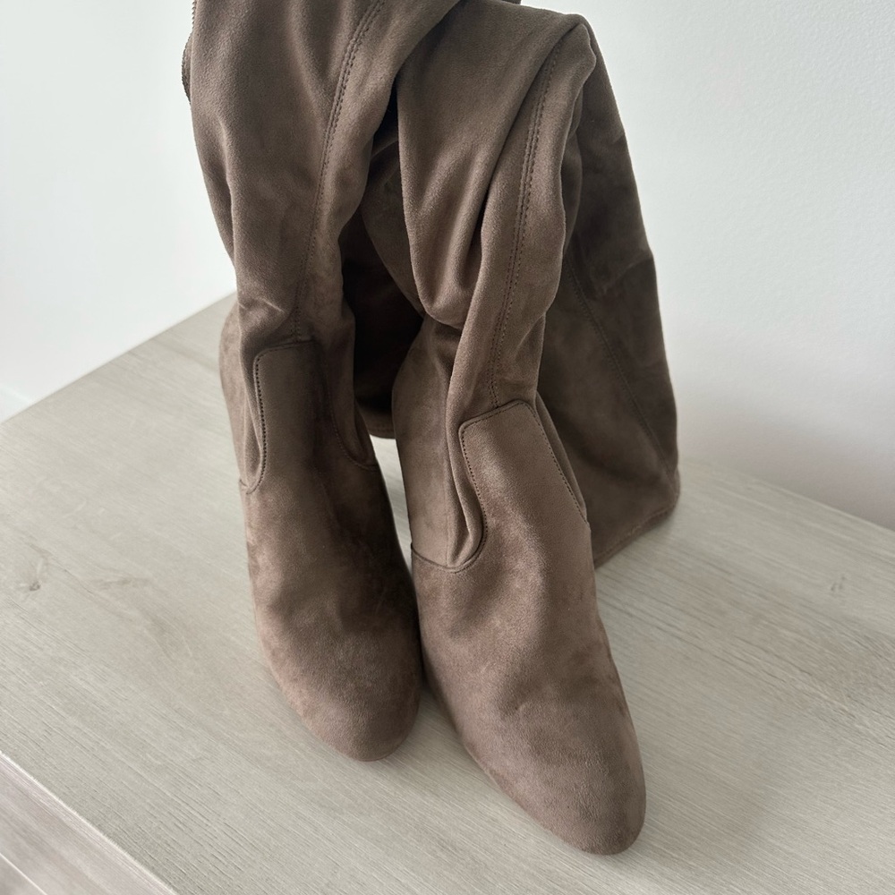 Steve Madden Brown over the knee Women's Boots size 7